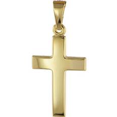 Trendor 08609 Anhänger 585 Gold Kreuz mm
