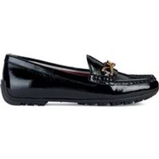 Dame - Guld Lave sko Geox Loafers KOSMOPOLIS GRIP Sort