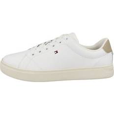 Tommy Hilfiger kvinnors Essential Court Sneaker Cupsole, Vit merino