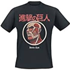 Herr - Titan T-shirts Difuzed Attack on Titan Giant Titan X-Large