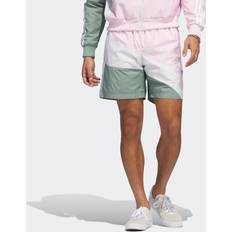 Dame - Joggingshorts - Pink adidas Swirl Woven Shorts Clear Pink Silver Green