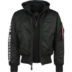 Alpha Industries Jakker Alpha Industries Bomberjakke MA-1 D-Tec SE till Herrer sort