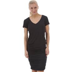 Elastano/Lycra/Spandex Vestidos Prana Foundation Dress Grey Female