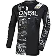 M Motorradjacken O'Neal Element Attack Motocross Jersey - Schwarz/Weiss