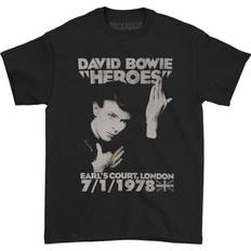 David Bowie Heroes Earls Court T-Shirt Black