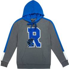 Multifargete - Unisex Gensere Harry Potter Ravenclaw R Patch Hoodie Grey