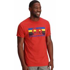 Outdoor Research Tops Outdoor Research Advocate Stripe T-Shirt Sample: Cranberry: