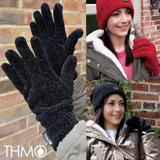 Womens Outdoor Thermal Chenille 3m Thinsulate Winter Gloves