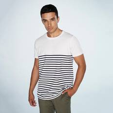 Stripes T-shirts The Row Breton Striped T-Shirt Off White