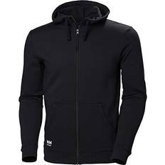 Fløjl Sweatere Helly Hansen Manchester Zip Hoodie Black