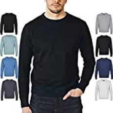 CastlePoint Crew Neck Knitted Jumper Black