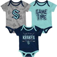 Multicolour Bodysuits Outerstuff NHL Baby 3er Body-Set Seattle Kraken