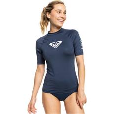 Roxy Short Sleeve Rash Vest, Navy