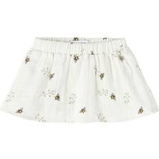 9-12M Kjolar Barnkläder Name It Baby Flicka Bloomer Kjol - Bright White