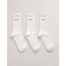 Gant Herre Strømper Gant Herre 3-Pack sportssokker 40-42 Hvid