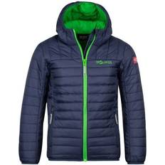 Trollkids Eikefjord Jacket Kids - Navy/Bright Green