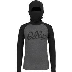 Top Odlo Active Warm Eco Kids Base Layer Top - Nero