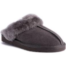 AUS WOOLI AUSTRALIA Sheepskin Sydney Slippers Grey