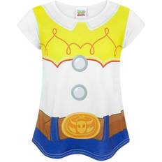 Toy Story Disney Childrens Girls Jessie Costume T-Shirt - White