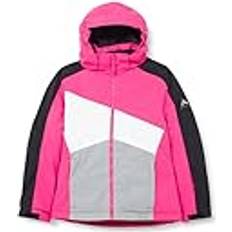 McKinley Flickor Jackor Barnkläder McKinley Unisex Henny Skijacke, Pink/White/Melange, 164