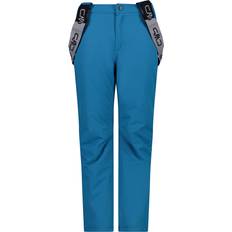 Kid's Salopette Twill Skibukser - Farve Blå