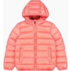 Champion Jakker Børnetøj Champion Jakke Med Hætte Og Vattering - Pink/Pink