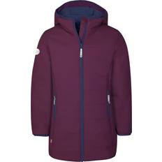 Purple Jackets Trollkids Kinder Girls Stavanger Mantel lila 176