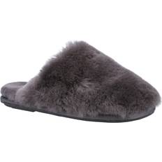 Sheepskin Slippers Cotswold 'Salperton' Sheepskin Mule Slipper Grey
