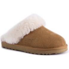 AUS WOOLI AUSTRALIA Sheepskin Sydney Slippers Tan