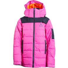 ColourWear Polar Youth Puff Jacket Pink/Black, Unisex, Kläder, jackor, Alpina sporter, Rosa/Svart, 160