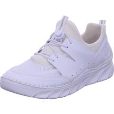 Rieker Damsneakers 55059, Vit Vit