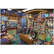 Lavievert Lavievert Jigsaw Puzzle 1000 Piece Puzzle for Adults and Kids Garage