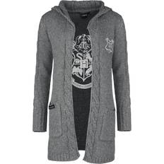 3XL Cardigans Harry Potter Cardigan Hogwarts til Damer grå