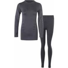 Whistler Mall W Seamless Underwear Set Base Layer Sui - Black