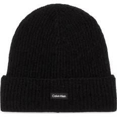 Calvin Klein Herre Luer Calvin Klein Wool Beanie, Black