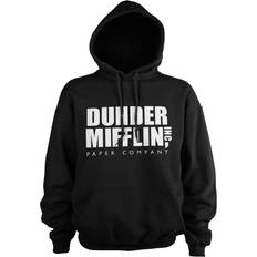 Linen Jumpers The Office Dunder Mifflin Inc Logo Hoodie - Black