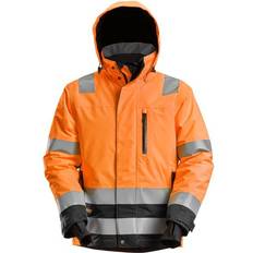 Snickers High-Vis Vinterjakke - Orange/Sort