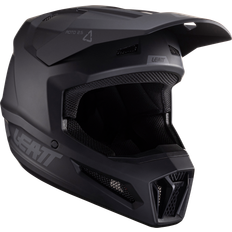 LEATT 2.5 Stealt Motocross Helmet - Black/Grey