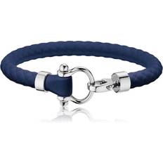 Omega Sailing Blue Rubber Bracelet