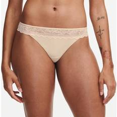 Damen - Golden Slips Chantelle EasyFeel Floral Touch Golden Beige