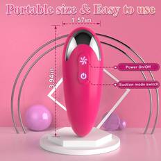 Sesamecave Vibrator Sex Toys for Women, G-spot Vibrators with 9 Modes Adult Toys Pink