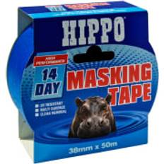 Hippo 14-Day Masking Tape 38mm X 50M Pack Of 2