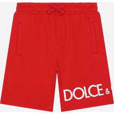 Oversize Shorts Dolce & Gabbana Red Cotton Bermuda Shorts