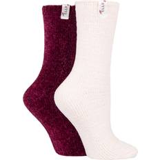 Natural - Women Socks Elle Pair Boot Socks Mauve 4-8