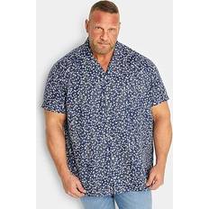 Florals - Men Clothing BadRhino Floral Shirt Blue