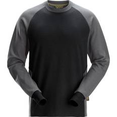 Stål Sweatere Snickers sweatshirt 2840 sort/koksgrå 28400458003
