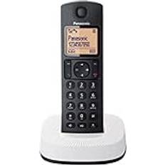 Panasonic Trådlös Fast telefoni Panasonic KX-TGC310SP2, Trådlös Fast Telefon LCD, Samtals-ID, 16H Kontinuerlig användning, Locator, 50-talsdagordning, Lås samtal, ECO-läge, brusreducering Svart & Vit