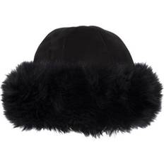 Leather Hats Eastern Counties Leather Moritz Sheepskin Panel Hat Black