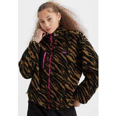 Zebra Outerwear Levi's Tiger Ikat Big Foot Sherpa Fleece, Dijon/Multi