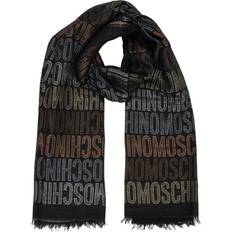 Moschino Accessoarer Moschino Schal Black, Einheitsgröße